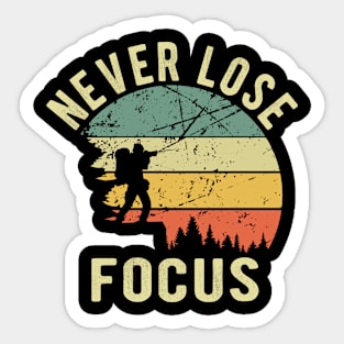 Never Lose Focus Gift Sticker